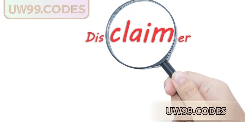 Miễn Trừ Trách Nhiệm 1 Miễn trừ trách nhiệm UW99 hỗ trợ quản lý rủi ro hiệu quả